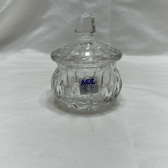 Crystal jar with lid - Picture 2 of 6